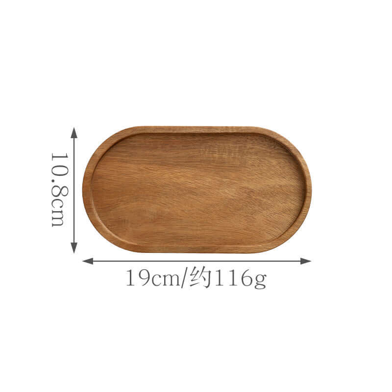 Acacia Wood Pallet High-end Plate - Homelune LTD home essentials and decor!