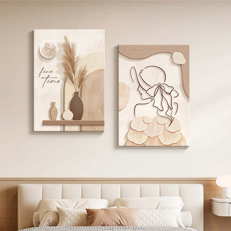 Add Elegance and Simplicity with Our Abstract Line Art Wall Mural! - Homelune LTD home essentials and decor!