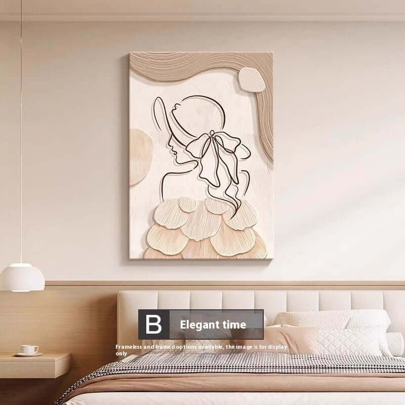 Add Elegance and Simplicity with Our Abstract Line Art Wall Mural! - Homelune LTD home essentials and decor!