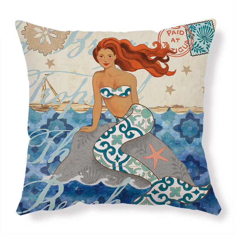 Add a Touch of Coastal Charm with Sea Turtle Printed Cushion Covers - Homelune LTD home essentials and decor!