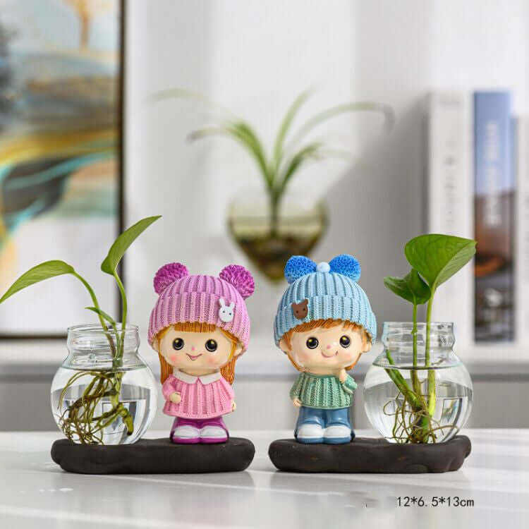 Brighten Your Home with Clear Glass Flower Pots and Vases - Homelune LTD home essentials and decor!