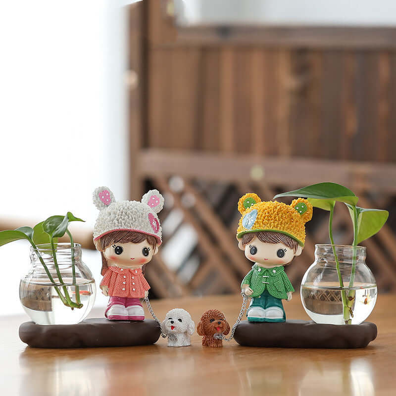 Brighten Your Home with Clear Glass Flower Pots and Vases - Homelune LTD home essentials and decor!