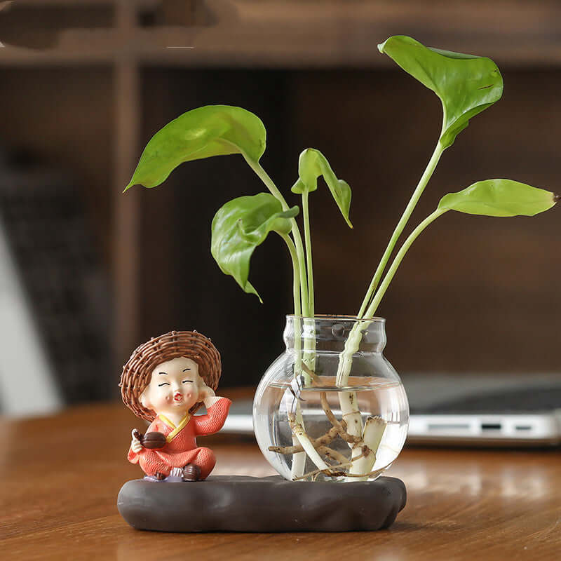 Brighten Your Home with Clear Glass Flower Pots and Vases - Homelune LTD home essentials and decor!