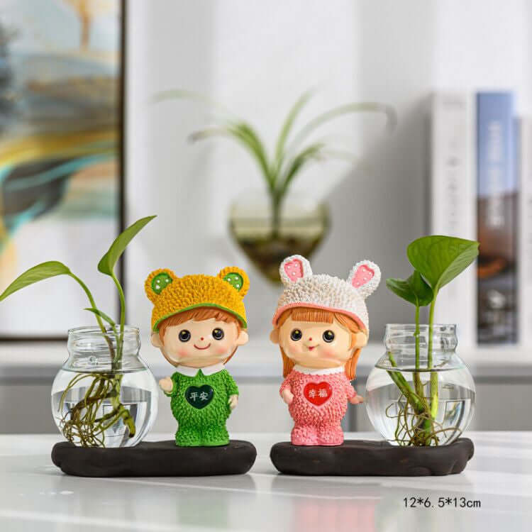 Brighten Your Home with Clear Glass Flower Pots and Vases - Homelune LTD home essentials and decor!