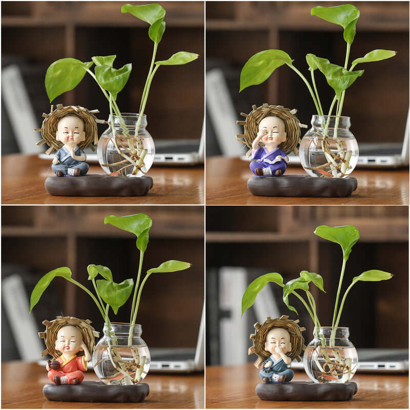 Brighten Your Home with Clear Glass Flower Pots and Vases - Homelune LTD home essentials and decor!