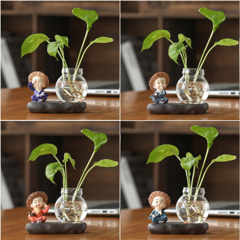 Brighten Your Home with Clear Glass Flower Pots and Vases - Homelune LTD home essentials and decor!
