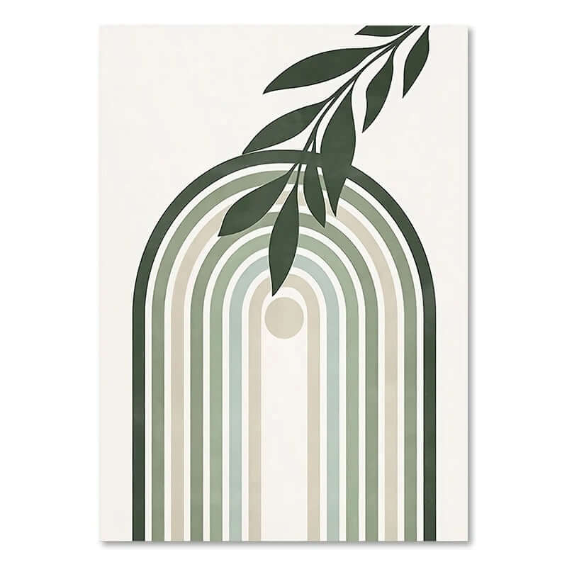 Bring the Outdoors In with Our Green Plant Decorative Painting! - Homelune LTD home essentials and decor!