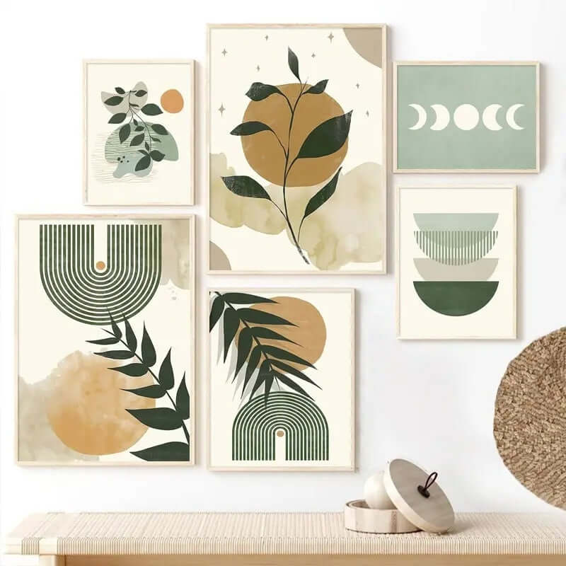 Bring the Outdoors In with Our Green Plant Decorative Painting! - Homelune LTD home essentials and decor!