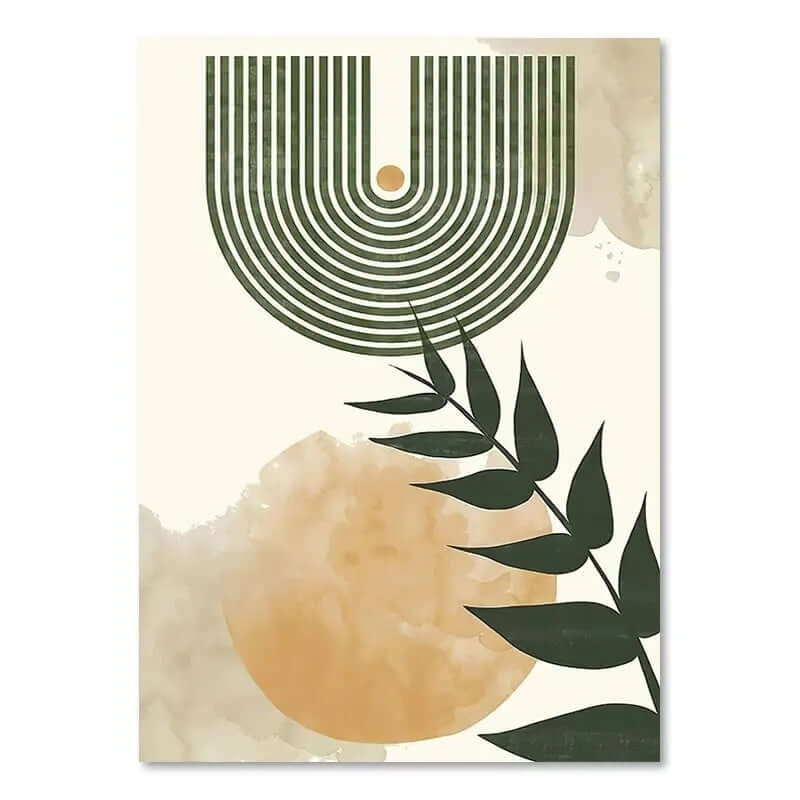 Bring the Outdoors In with Our Green Plant Decorative Painting! - Homelune LTD home essentials and decor!