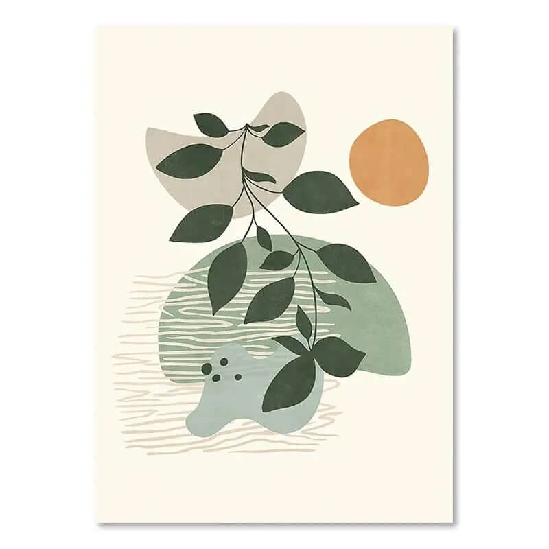 Bring the Outdoors In with Our Green Plant Decorative Painting! - Homelune LTD home essentials and decor!