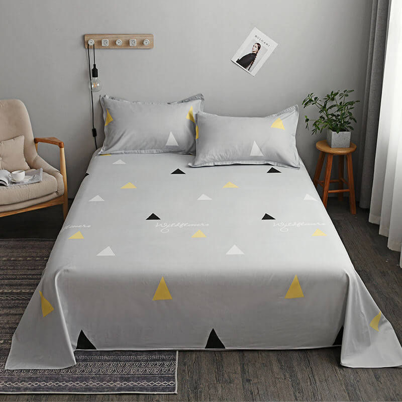 Comfort Meets Style with Washed Cotton Student Hostel Bed Sheets - Homelune LTD home essentials and decor!