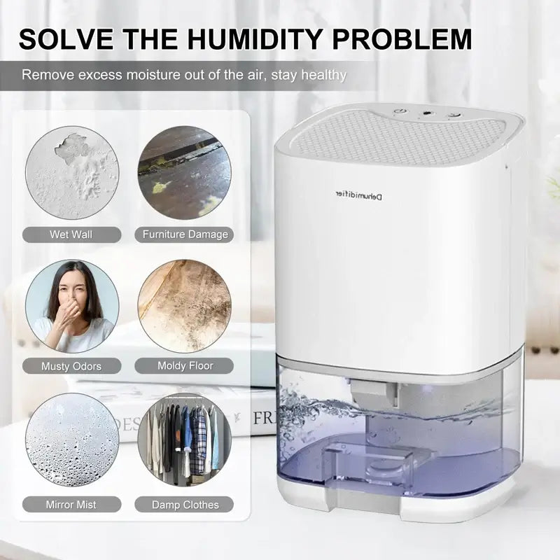 Compact New Pattern Air Dehumidifier! Enhance Your Living Space - Homelune LTD home essentials and decor!