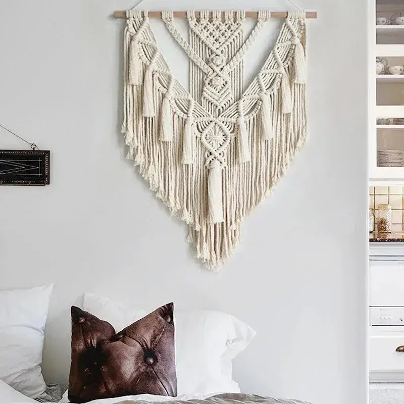 Create a Bohemian Paradise with Our Handcrafted Macrame Woven Wall Hanging - Homelune LTD home essentials and decor!