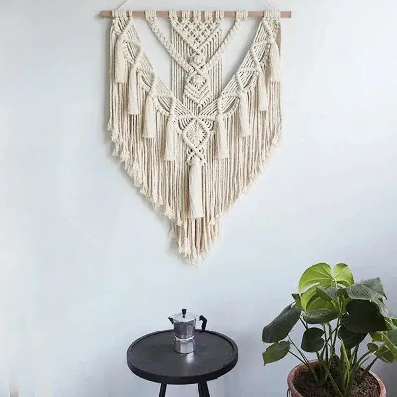 Create a Bohemian Paradise with Our Handcrafted Macrame Woven Wall Hanging - Homelune LTD home essentials and decor!