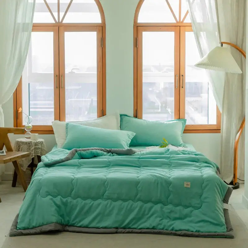 Elegant, Lightweight Comfort with the Japanese Summer Quilt - Homelune LTD home essentials and decor!
