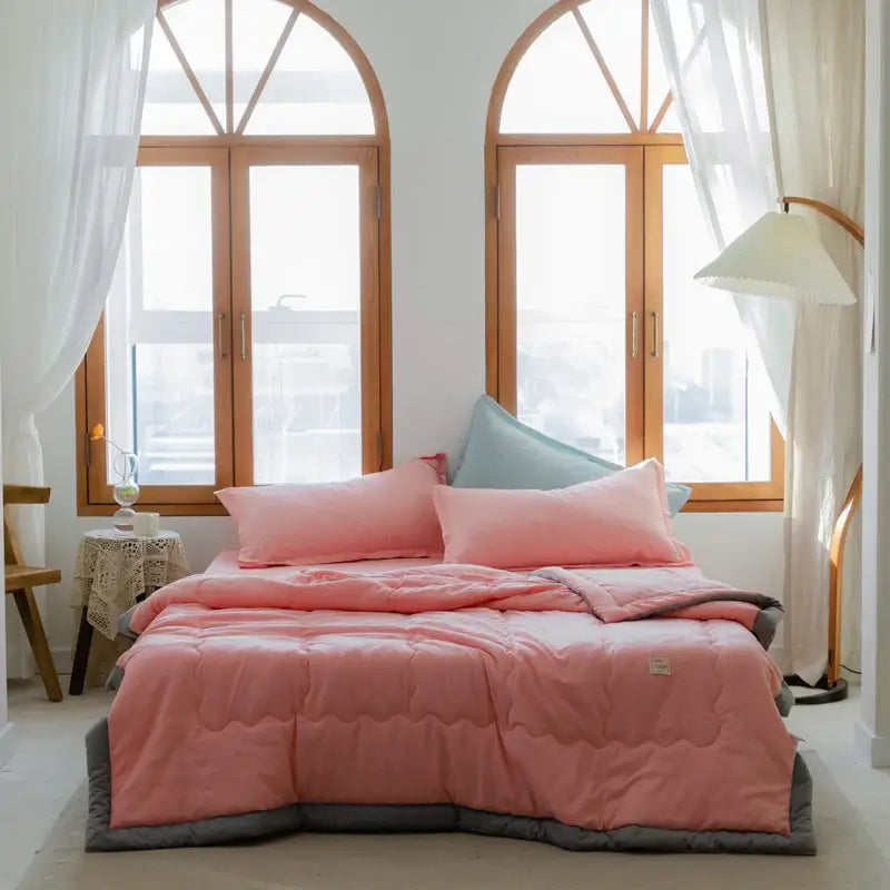 Elegant, Lightweight Comfort with the Japanese Summer Quilt - Homelune LTD home essentials and decor!