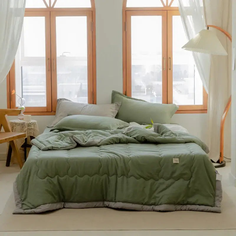 Elegant, Lightweight Comfort with the Japanese Summer Quilt - Homelune LTD home essentials and decor!