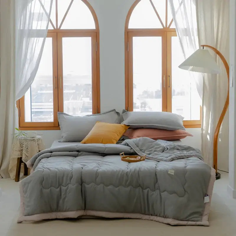 Elegant, Lightweight Comfort with the Japanese Summer Quilt - Homelune LTD home essentials and decor!