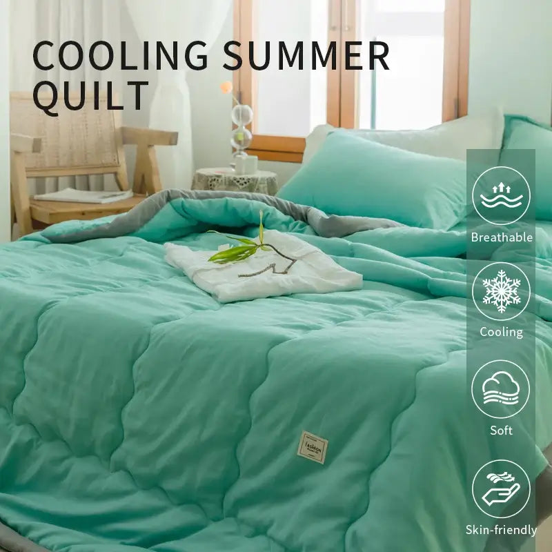 Elegant, Lightweight Comfort with the Japanese Summer Quilt - Homelune LTD home essentials and decor!