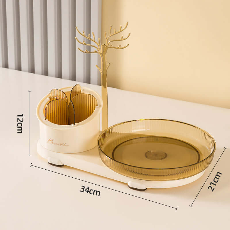 Elegant & Organized: The Perfect Storage Rack for Cosmetics & Jewelry - Homelune LTD home essentials and decor!