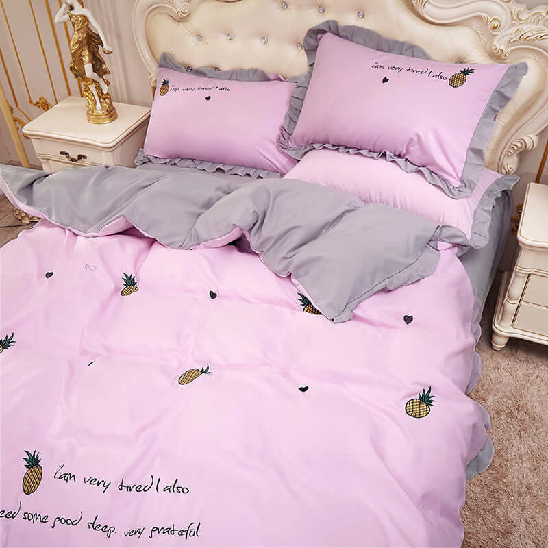 Enchant Your Bedroom with the Princess Wind Bed Sheet and Bed Cover - Homelune LTD home essentials and decor!