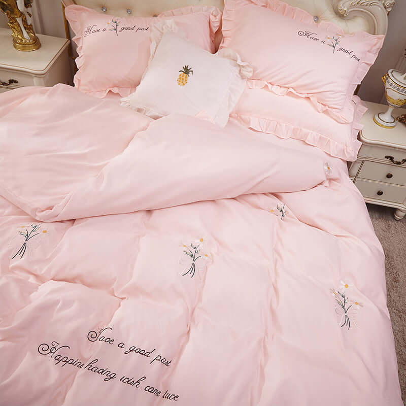 Enchant Your Bedroom with the Princess Wind Bed Sheet and Bed Cover - Homelune LTD home essentials and decor!