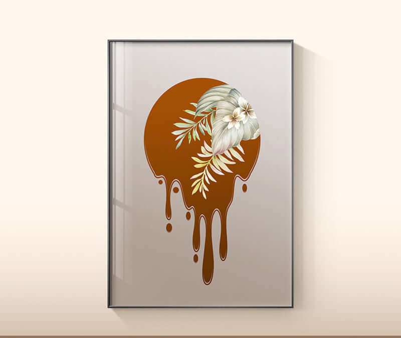 Enhance Your Space with Our Elegant Raw Pine Wood Canvas Painting! - Homelune LTD home essentials and decor!