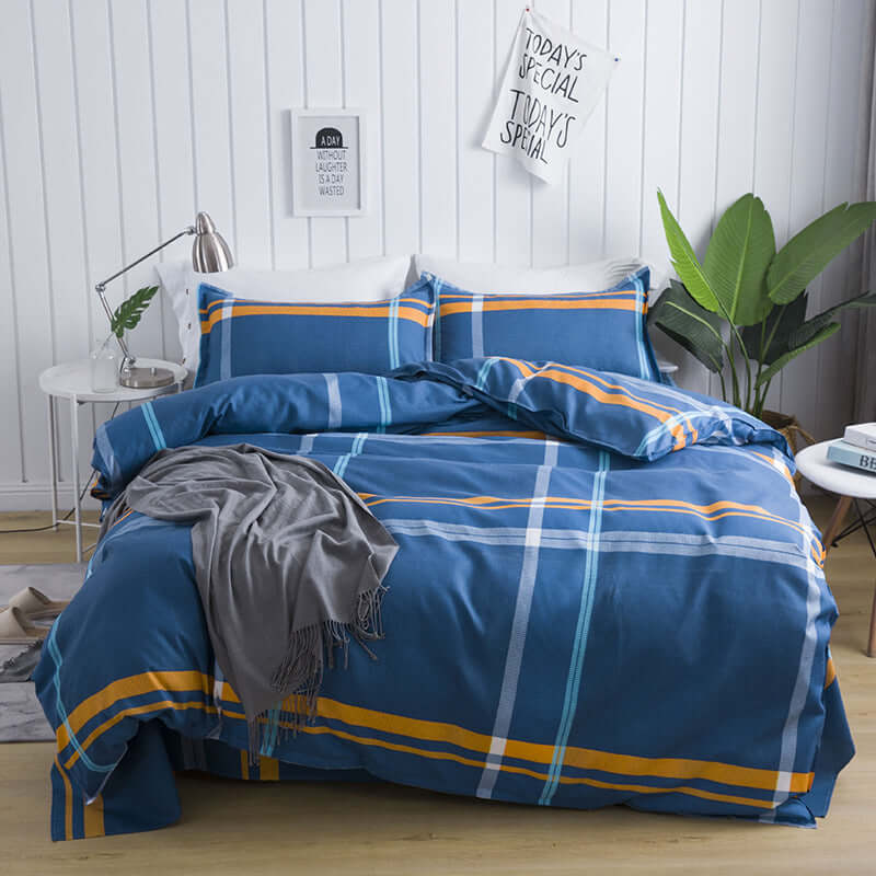 Experience Comfort and Freshness with Aloe Cotton Dormitory Bed Sheets - Homelune LTD home essentials and decor!