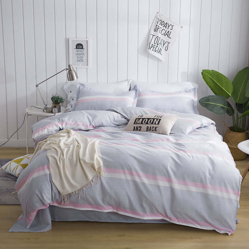 Experience Comfort and Freshness with Aloe Cotton Dormitory Bed Sheets - Homelune LTD home essentials and decor!