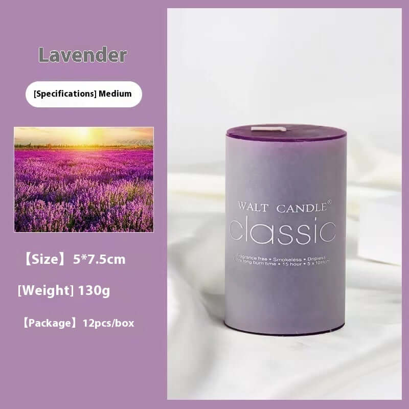 Experience Serenity with Our Cylindrical Color Aromatherapy Candle - Homelune LTD home essentials and decor!