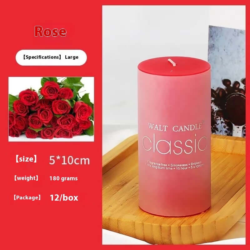 Experience Serenity with Our Cylindrical Color Aromatherapy Candle - Homelune LTD home essentials and decor!
