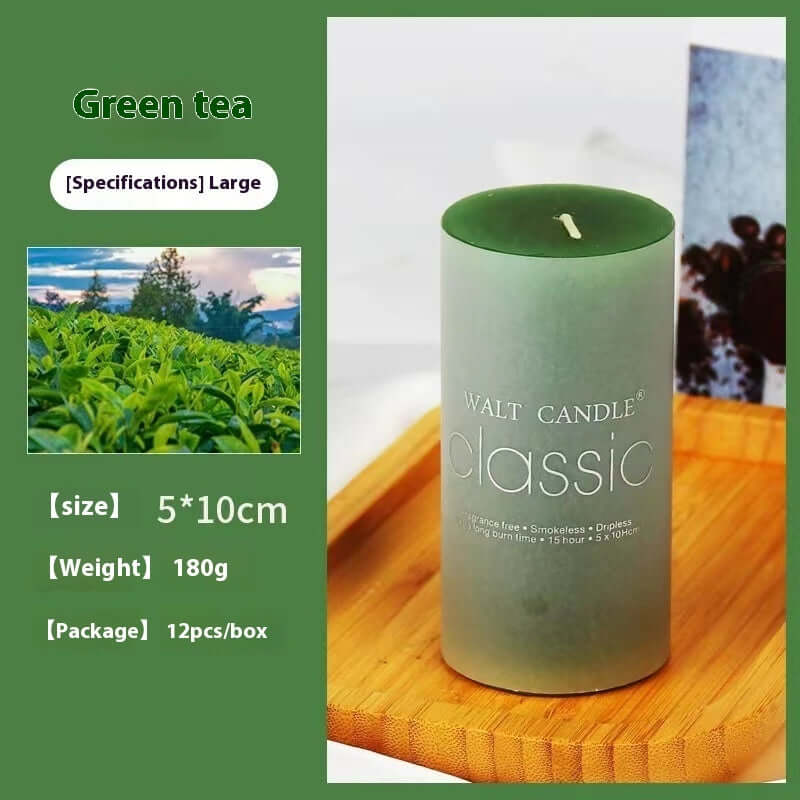 Experience Serenity with Our Cylindrical Color Aromatherapy Candle - Homelune LTD home essentials and decor!