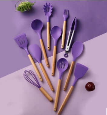 Heat-Resistant Silicone Utensils for Effortless Cooking - Homelune LTD home essentials and decor!