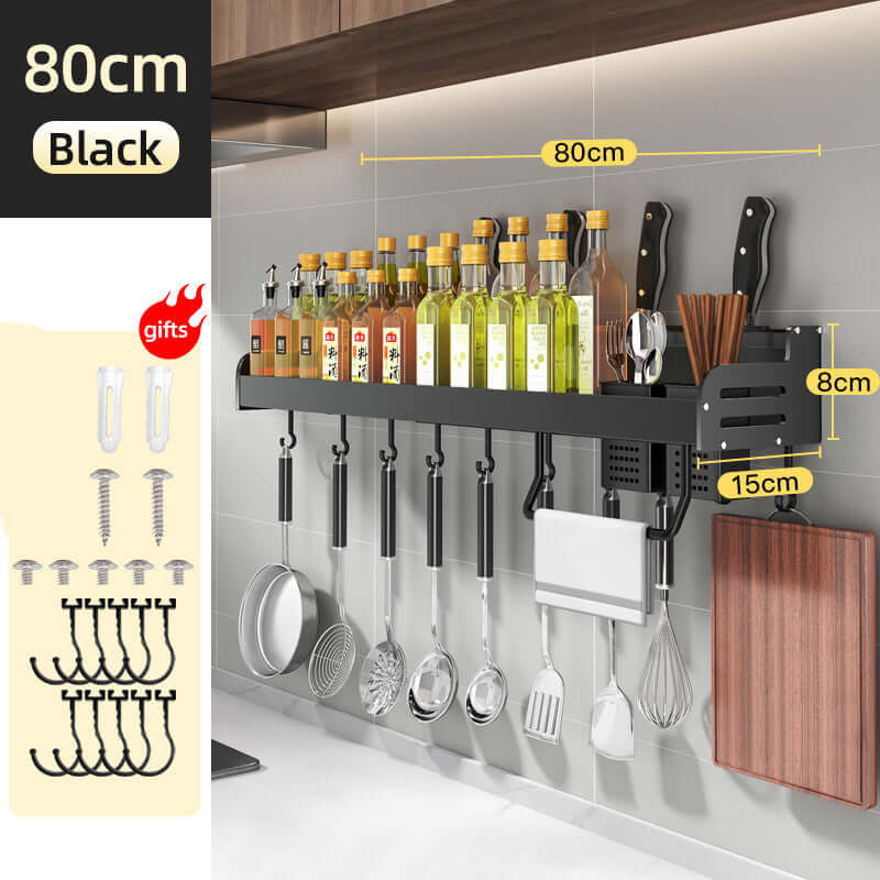 Home Kitchen Wall Mounted Spice Rack - Homelune LTD home essentials and decor!