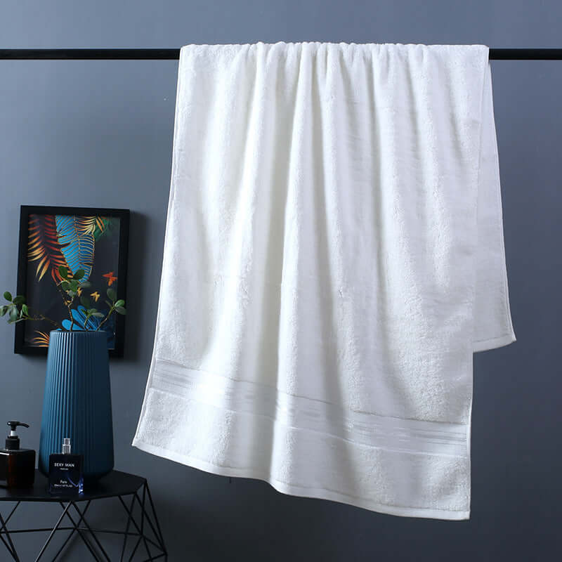 Indulge in Luxury with Our 100% Cotton Bath & Beach Towel Set! - Homelune LTD home essentials and decor!