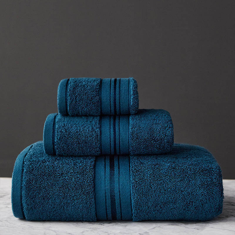 Indulge in Luxury with Our 100% Cotton Bath & Beach Towel Set! - Homelune LTD home essentials and decor!