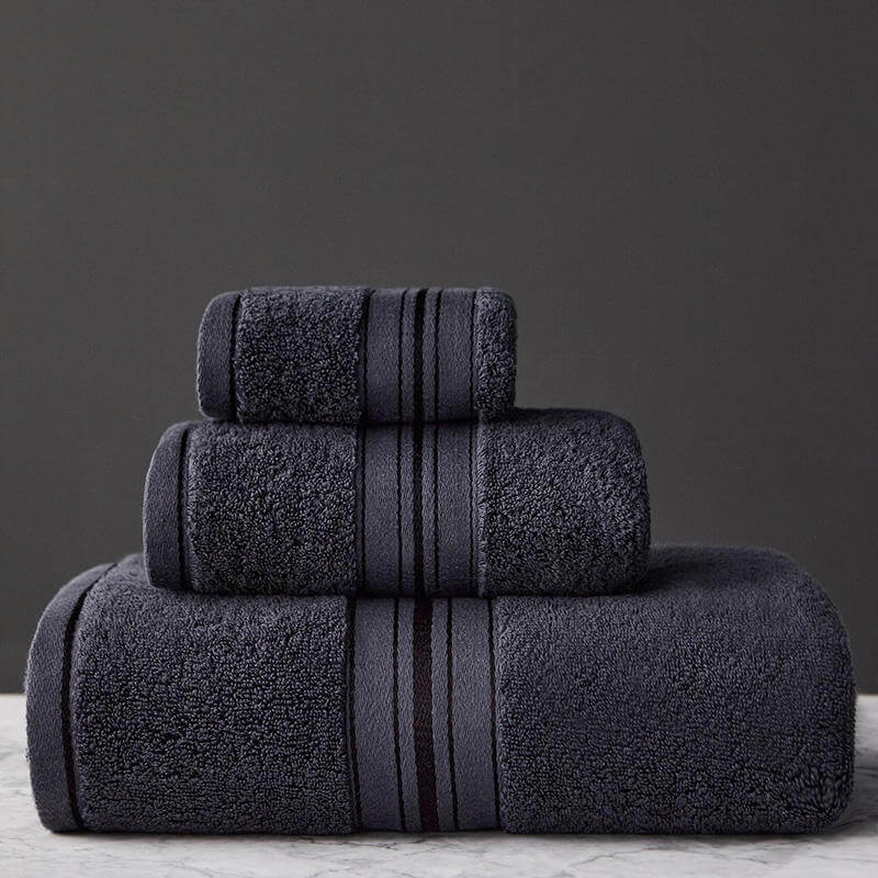 Indulge in Luxury with Our 100% Cotton Bath & Beach Towel Set! - Homelune LTD home essentials and decor!
