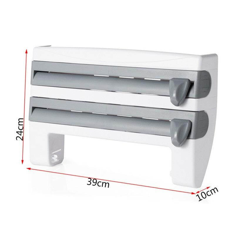 Kitchen Roll Holder & Dispenser – Organize Foil, Wrap, and Tissue Effortlessly - Homelune LTD home essentials and decor!