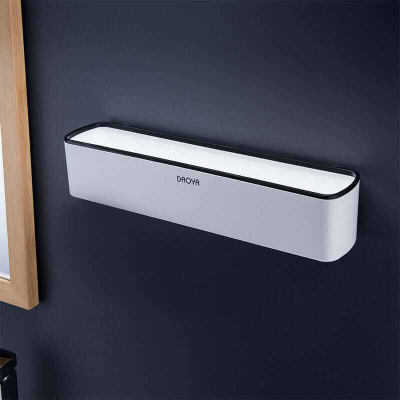 Maximize Bathroom Space with Our Sleek Perforated Ceramic Tile Shelves! - Homelune LTD home essentials and decor!