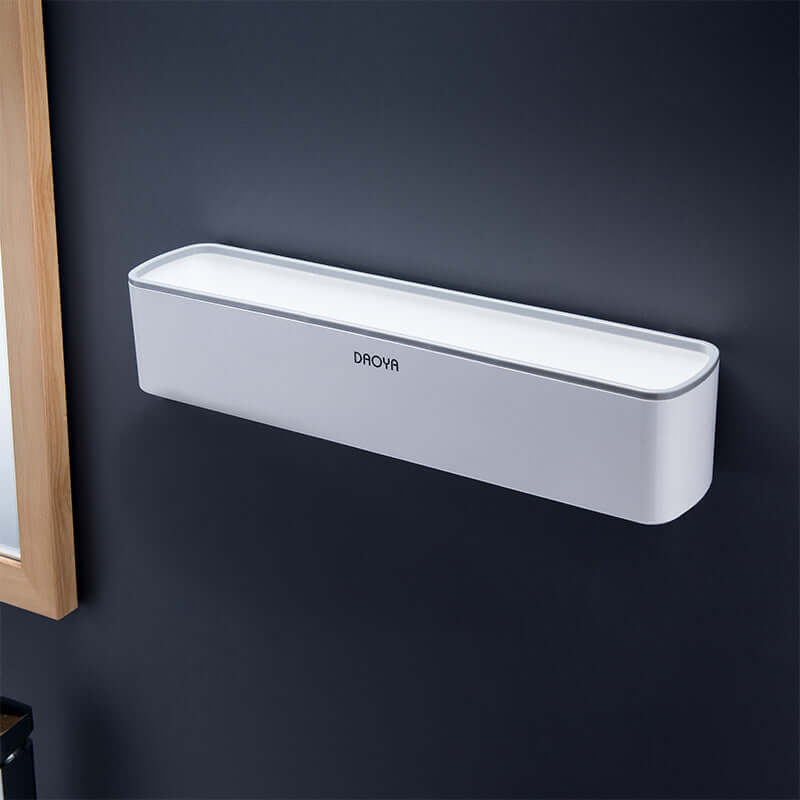 Maximize Bathroom Space with Our Sleek Perforated Ceramic Tile Shelves! - Homelune LTD home essentials and decor!