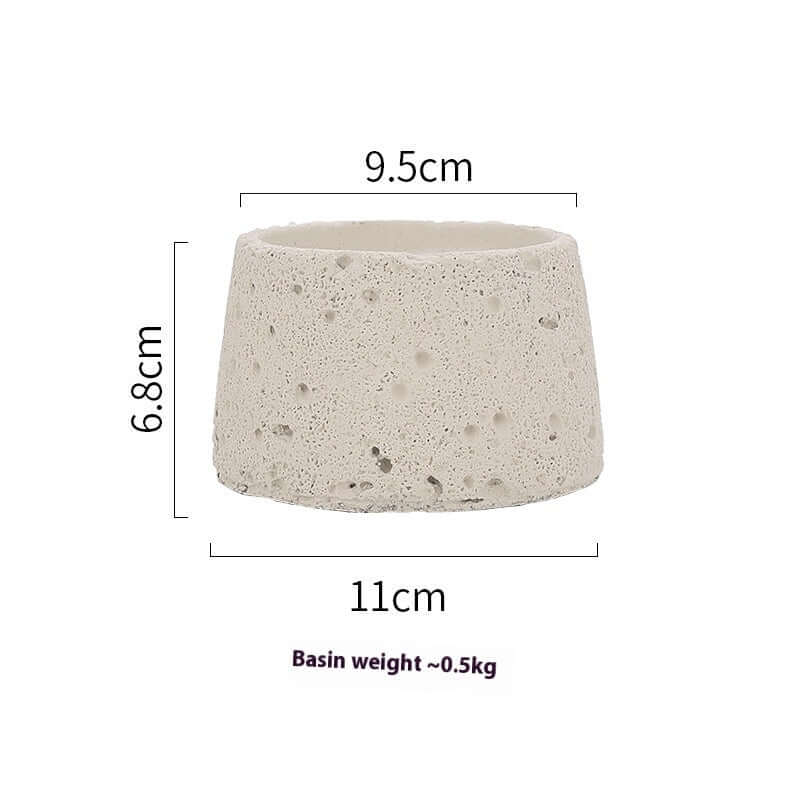 Modern Cement Candle Holder: Perfect for Aromatherapy & Home Décor - Homelune LTD home essentials and decor!