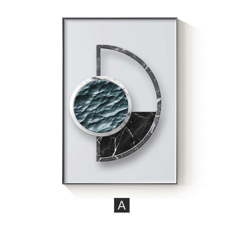 Modern Geometric Canvas Art Elevate Your Space with Style! - Homelune LTD home essentials and decor!