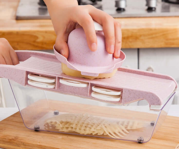 Multifunctional Vegetable Cutter – Easy Slicing & Dicing for Kitchen & Fruits - Homelune LTD home essentials and decor!