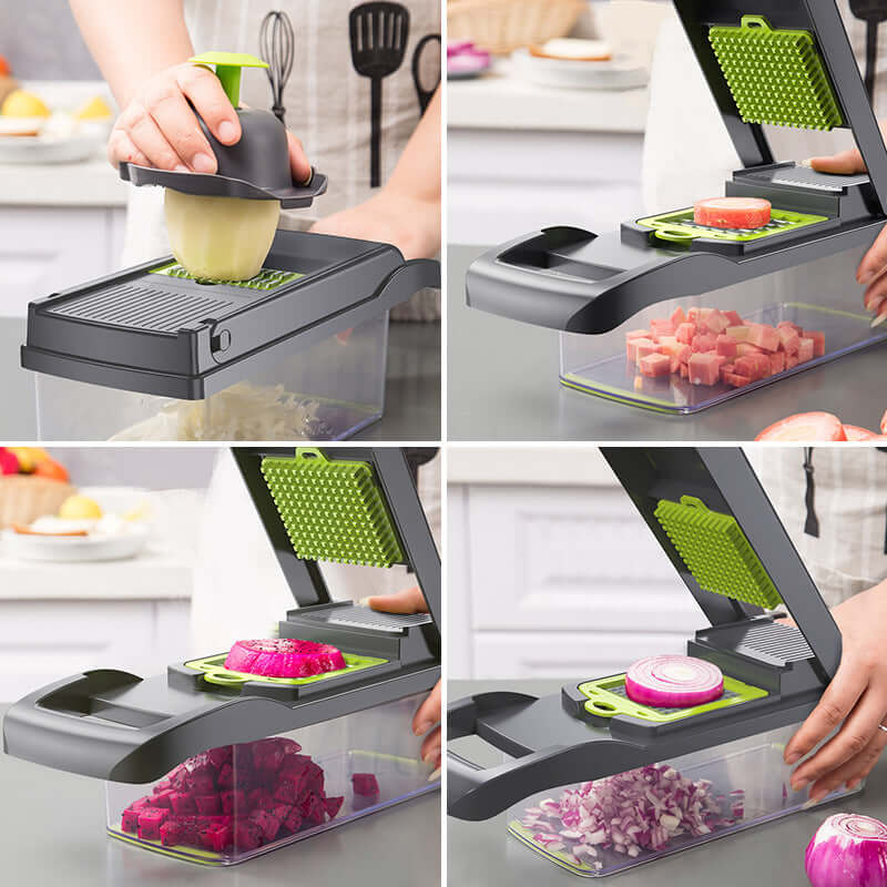 Multifunctional Vegetable Cutter – Easy Slicing & Dicing for Kitchen & Fruits - Homelune LTD home essentials and decor!