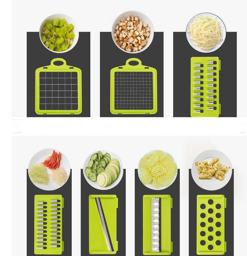 Multifunctional Vegetable Cutter – Easy Slicing & Dicing for Kitchen & Fruits - Homelune LTD home essentials and decor!