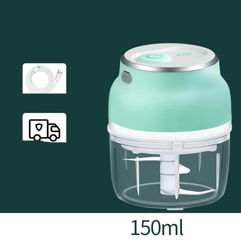 Portable Electric Mini Chopper – Garlic, Vegetable, Meat & Fruit Grinder for Easy Prep - Homelune LTD home essentials and decor!