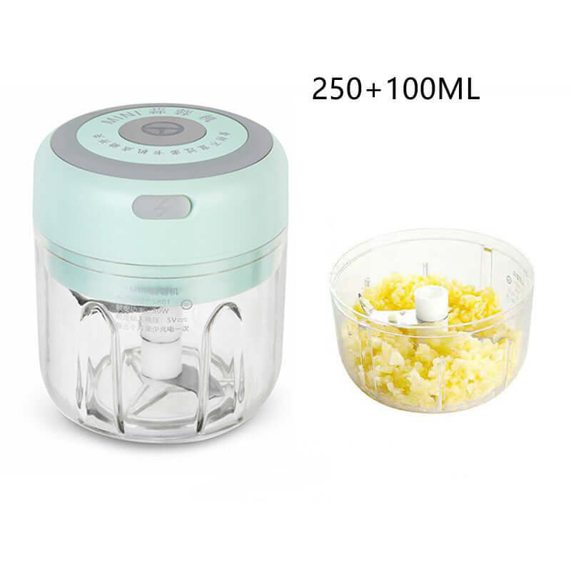 Powerful & Durable Kitchen Tool – USB Rechargeable Mini Electric Garlic Chopper - Homelune LTD home essentials and decor!