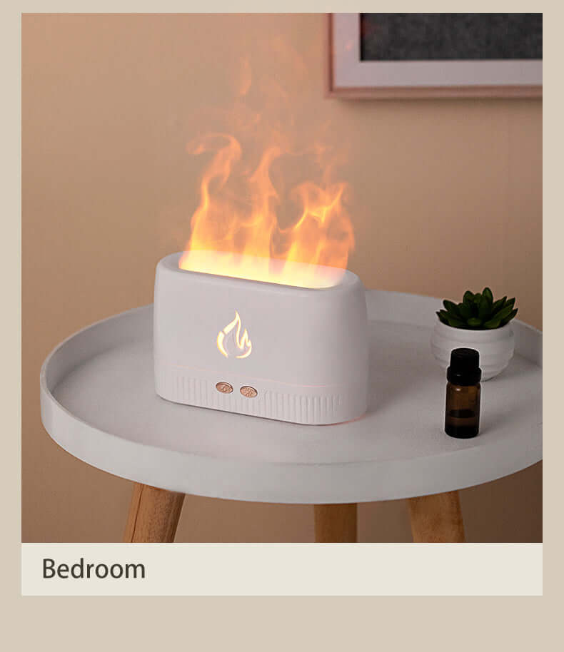 Relax & Unwind Flame Humidifier Aroma Diffuser for a Cozy Ambiance! - Homelune LTD home essentials and decor!