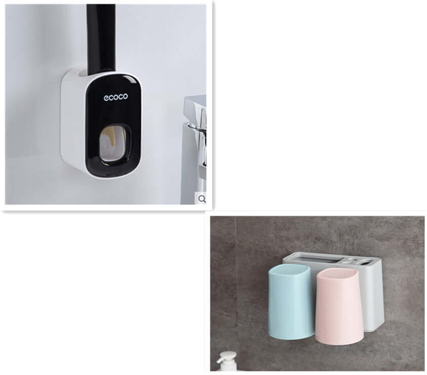 Revolutionize Your Bathroom with Our Multi Functional Toothbrush Holder - Homelune LTD home essentials and decor!