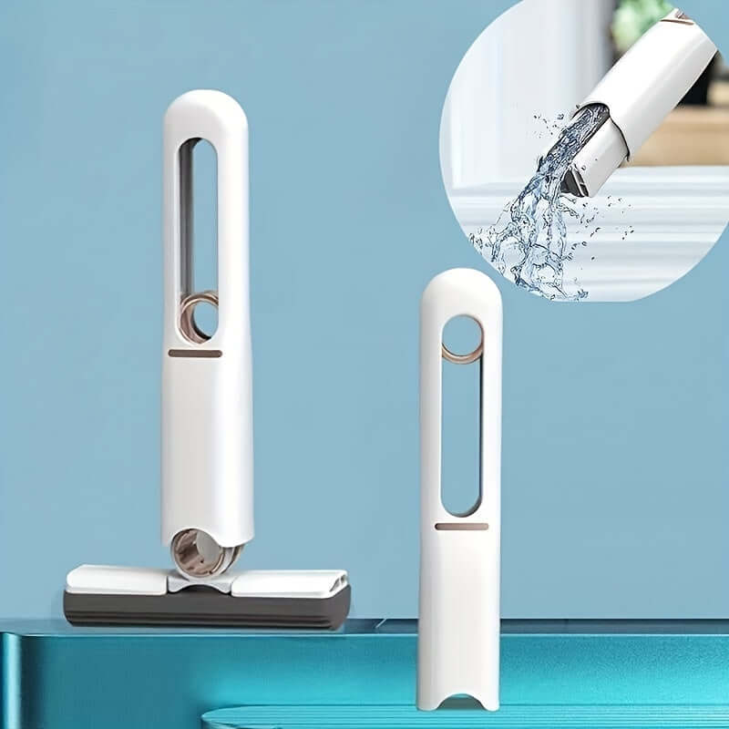 Self-Squeeze Portable Mini Mop – Hands-Free, Super Absorbent Cleaner for Home & Car - Homelune LTD home essentials and decor!